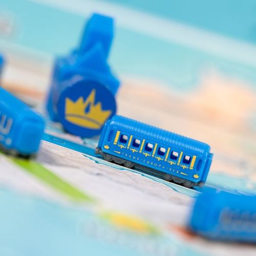 Ticket to Ride 20th Anniversary Train Set (Blue)